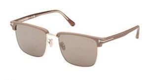 Tom Ford FT0997-H Hudson-02 - Dark Havana/Roviex Mirror H52L