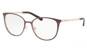 Michael-Kors-MK3017-1188-Satin-Brown-Rose-Gold Glasses