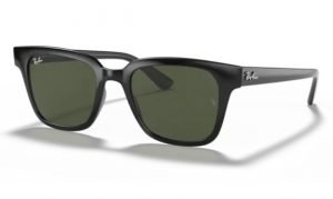 Ray-Ban Black / Green 601/31 sunglasses