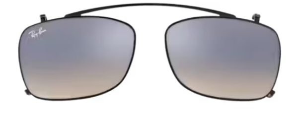 Ray-Ban RX5228C Clip on - Black/Silver Gradient Flash 2509B8