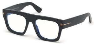 Tom Ford 5634 001 black chunky glasses
