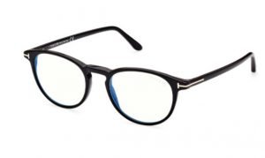 Tom Ford 5803 round glasses in black