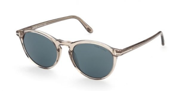 Tom Ford TF0904 Aurele - Shiny Beige/Blue 57V