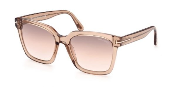 Tom Ford TF0952 Selby - Light Brown/Mirror 45G