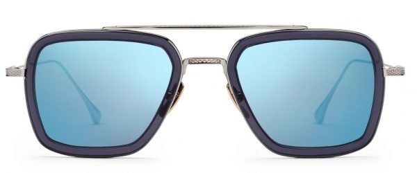 Dita Flight.006 - 7806-A Smoke Grey Crystal/Blue Mirror