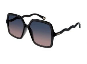 Chloe CH0086S black oversized sunglasses