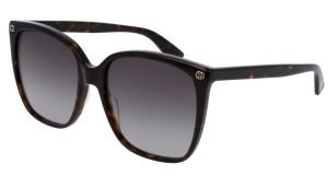 Gucci GG0022S 003 havana sunglasses