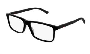 Gucci GG0424O black rubber glasses