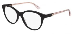 Gucci GG0486O cat eye shape glasses