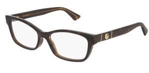 Gucci GG0635O-005 havana glasses