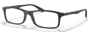 Ran Ban 7017 5196 black glasses