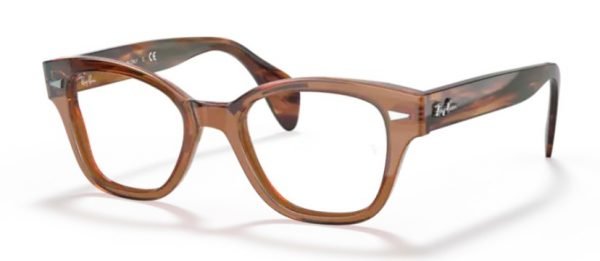 Ray-Ban RX 0880 - Transparent Brown 8180