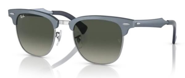 Ray-Ban RB3507 Clubmaster Aluminum - Blue on Silver 924871