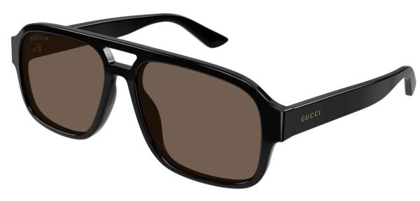 Gucci GG1342S - Black/Brown Polarised 002