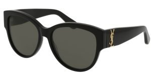 Saint Laurent SLM3 002 black grey sunglasses