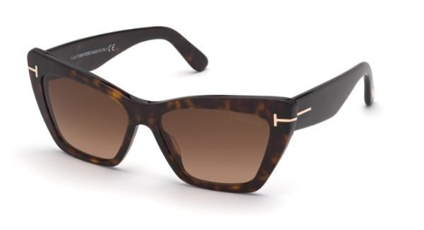 Tom Ford Wyatt TF0871 - Dark Havana/Gradient Brown 52F