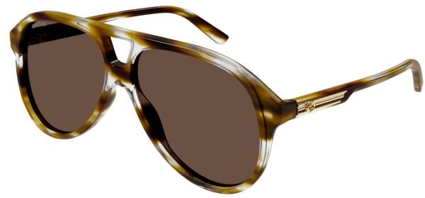 Gucci GG1286S - Coloured Havana/Brown 003