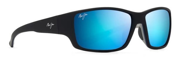 Maui Jim Local Kine 810 - Soft Black/Blue/Grey/Blue Hawaii B810-53B