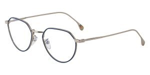 Paul Smith Fisher silver blue glasses