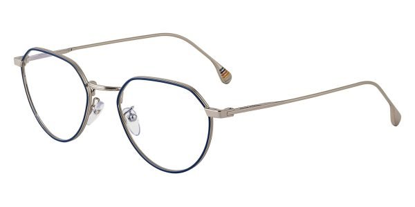 Paul Smith PSOP087 Fisher - Shiny Silver/Blue 004