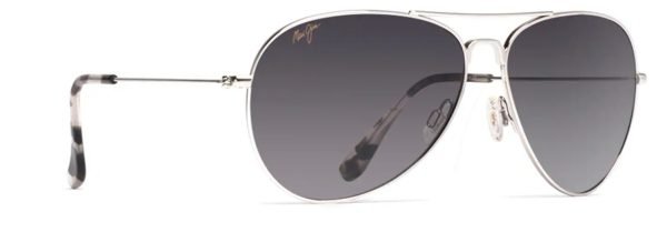 Maui Jim 264 Mavericks - Silver/Neutral Grey GS264-17