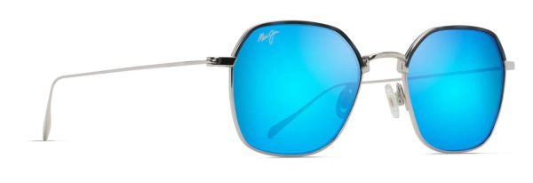 Maui Jim Moon Doggy 874 - Silver/Blue Hawaii B874-17