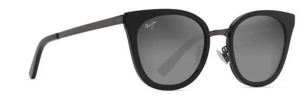 Maui Jim Wood Rose 870 - Black/Neutral Grey GS870-02