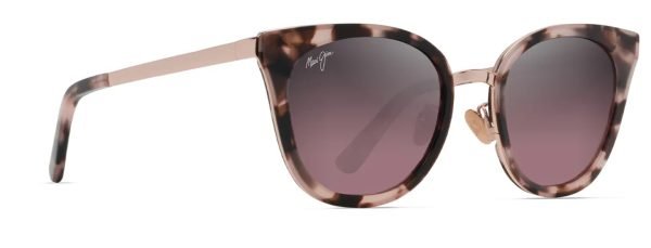 Maui Jim Wood Rose 870 - Pink Tortoise Maui Rose RS870-09