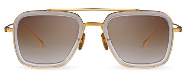 Dita Flight.006 - 7806-L Clear Crystal Yellow Gold