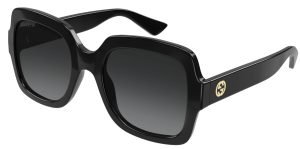 Gucci GG1337S 002 black polarised sunglasses