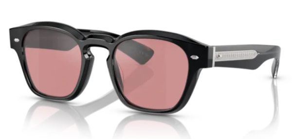 Oliver Peoples Maysen OV5521SU - Black/Magenta Photochromic 14923E