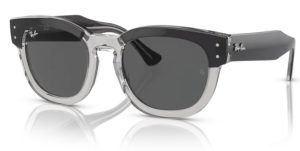 Ray Ban RB298S Mega Hawkeye 1396B1 black transparent sunglasses