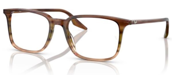 Ray-Ban RB5421 - Striped Brown Green 8255