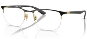 Ray Ban 6513 2890 black gold glasses