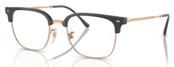 Ray-Ban RB7216 New Clubmaster - Grey on Rose Gold 8322