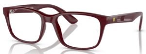 Ray Ban RX7221M F685 dark red glasses