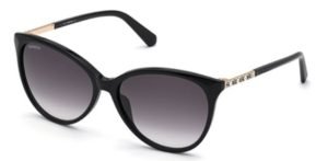 Swarovski SK 309 01B black sunglasses