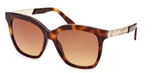 Swarovski SK 366 52F havana sunglasses