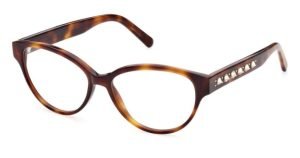 Swarovski SK 5454 052 havana glasses