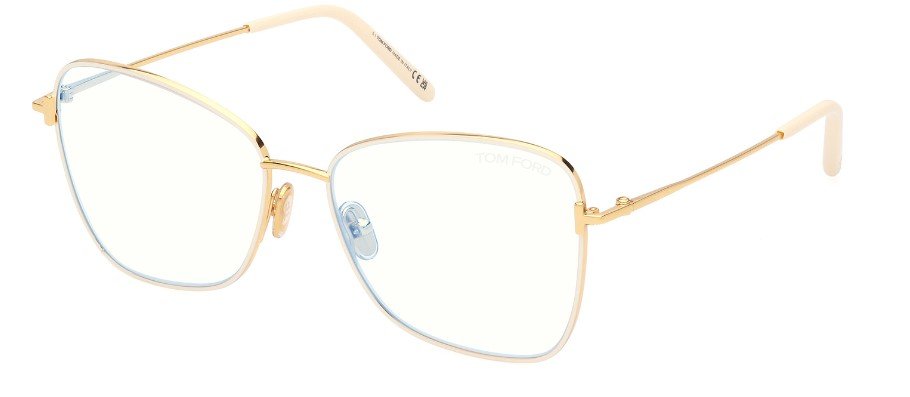 Tom Ford TF5906B 025 ivory Tom Ford TF5906B - Shiny Ivory 025