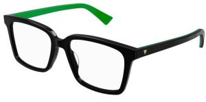 Bottega Veneta BV1228OA 005 black green glasses