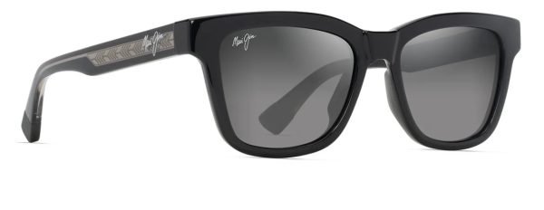 Maui Jim Hanohano 644 - Black/Neutral Grey GS644-14A