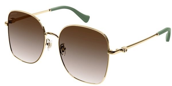 Gucci GG1143S - Gold/Brown 002