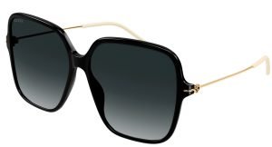 Gucci GG1267SA 001 black sunglasses