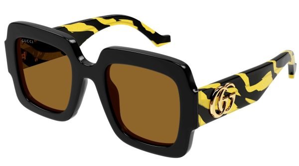 Gucci GG1547S - Black Yellow 004