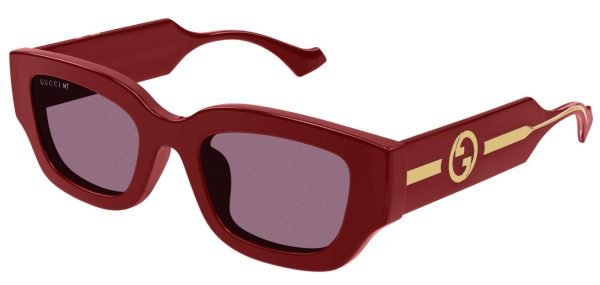 Gucci GG1558SK - Burgundy/Red 005