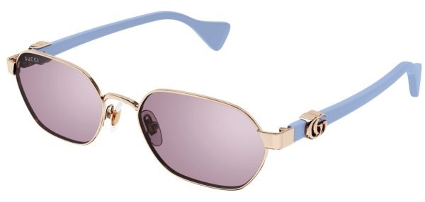 Gucci GG1593S - Gold/Violet Blue 004