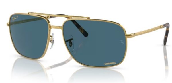 Ray-Ban RB3796 - Gold/Blue Polarised 9196S2