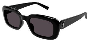 Saint Laurent SL M130 001 black silver sunglasses