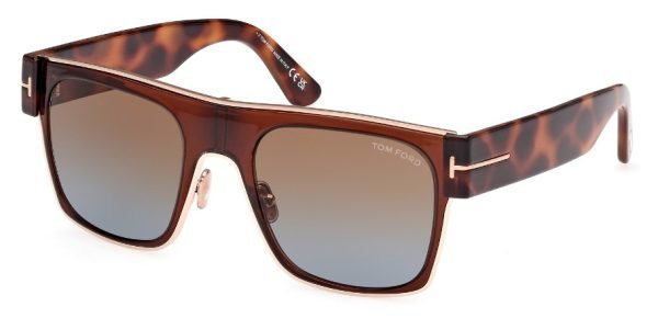 Tom Ford Edwin TF1073 - Shiny Dark Brown 48F